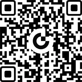 Escaneie o código para baixar o app da Gate